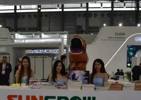 驚！SNEC展會(huì)出現(xiàn)史前動(dòng)物 暴龍帶你逛展會(huì)