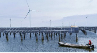 &ldquo;水務(wù)+光伏&rdquo;，漁光一體效益雙贏