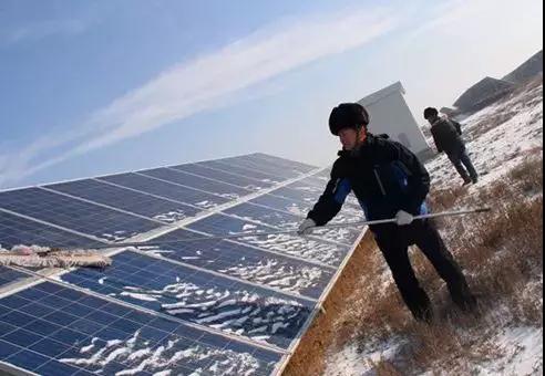 2018初雪來啦，咱家的光伏電站怎么維護(hù)？