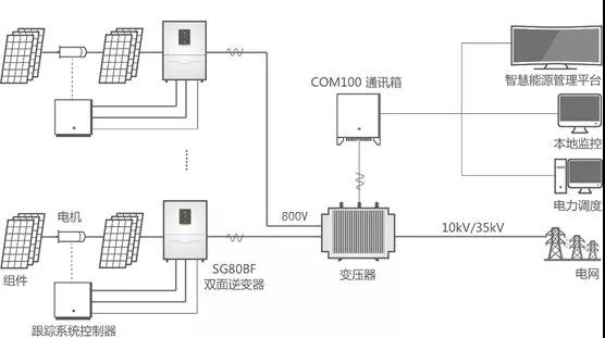 用雙面組件，請配雙面逆變器