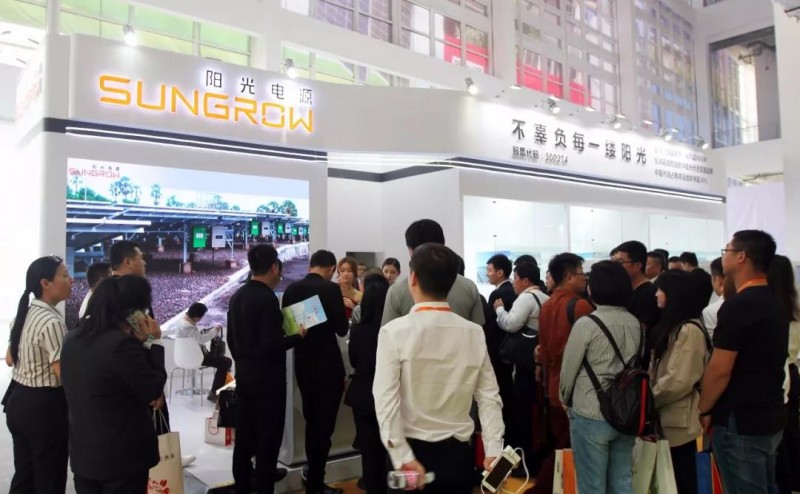 陽光電源添彩2018濟(jì)南展，分布式逆變備受全場(chǎng)矚目！