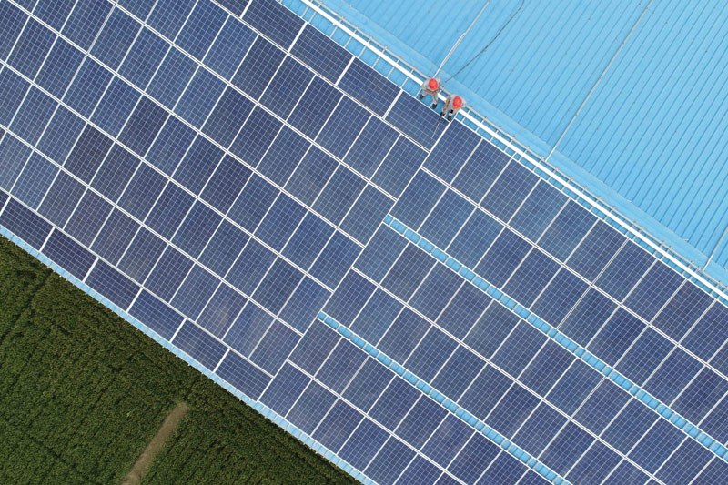 河北寧晉：鄉(xiāng)村屋頂光伏扶貧惠民生