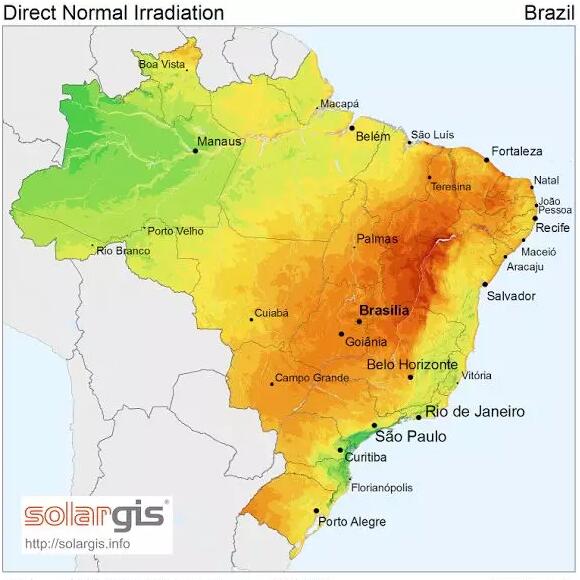巴西Eletrosul擬建250kW槽式光熱發(fā)電試驗(yàn)項(xiàng)目