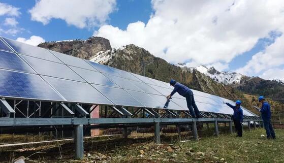 剛剛，這個省用光伏、風電、水電持續(xù)點亮216小時綠色燈光