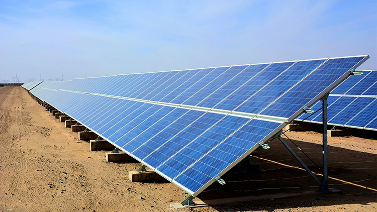 近日，中廣核樂陵農光互補扶貧協(xié)作項目通過省、市專家組現場驗收，實現并網發(fā)電。