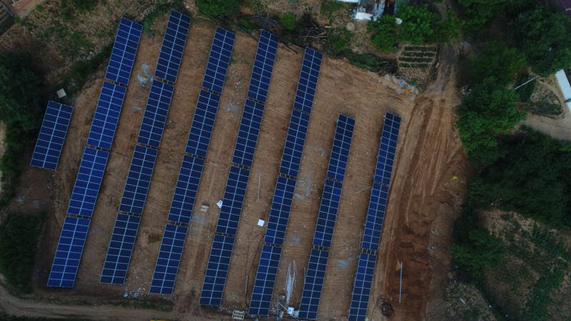 首航新能源助力16個(gè)村8MW光伏扶貧電站建設(shè)，貧困戶脫貧致富指日可待