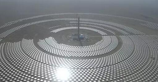 首航節(jié)能敦煌100MW塔式光熱發(fā)電項目土建階段性施工順利完工