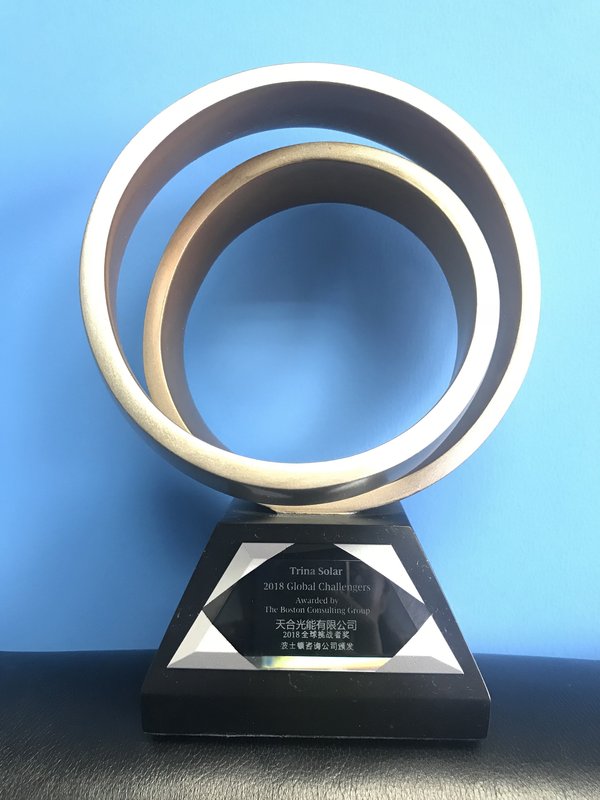 天合光能再次榮登波士頓咨詢&ldquo;全球挑戰(zhàn)者&rdquo;百強榜單
