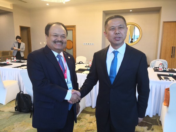 天合光能高紀(jì)凡出席&ldquo;一帶一路&rdquo;能源部長會(huì)議