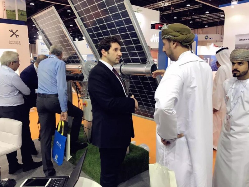 中信博&ldquo;天際Skyline&rdquo;新年首秀 亮相阿布扎比世界未來能源峰會(huì)